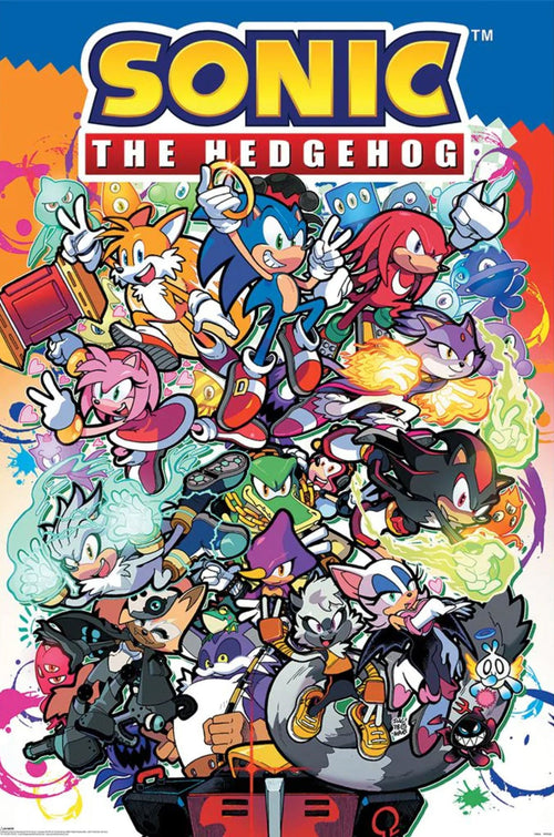 Pyramid Pp35202 Sonic The Hedgehog Comic Characters Poster 61x91 5cm | Yourdecoration.de