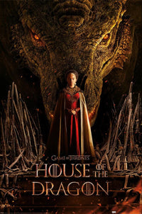 Pyramid Pp35204 House Of The Dragon Throne Poster 61X91,5cm | Yourdecoration.de