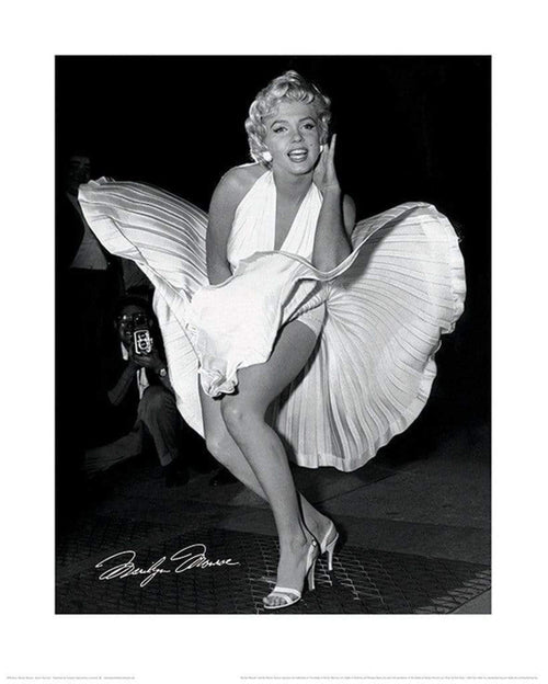 Pyramid Marilyn Monroe Seven Year Itch Kunstdruck 60x80cm | Yourdecoration.de