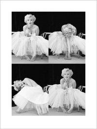 Pyramid Marilyn Monroe Ballerina Sequence Kunstdruck 60x80cm | Yourdecoration.de