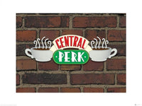 Pyramid Friends Central Perk Sign Kunstdruck 60x80cm | Yourdecoration.de