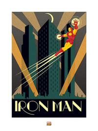 Pyramid Marvel Deco Iron Man Kunstdruck 60x80cm | Yourdecoration.de