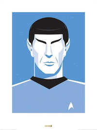 Pyramid Star Trek Pop Spock 50th Anniversary Kunstdruck 60x80cm | Yourdecoration.de