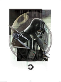 Pyramid Star Wars Rogue One Darth Vader and Strikers Kunstdruck 60x80cm | Yourdecoration.de