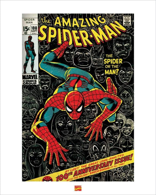 Pyramid Spider-Man Kunstdruck 40x50cm | Yourdecoration.de