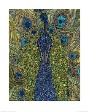 Pyramid Valentina Ramos The Peacock Kunstdruck 40x50cm | Yourdecoration.de