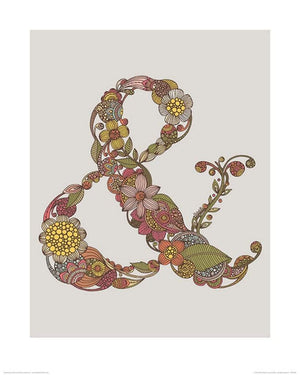 Pyramid Valentina Ramos Ampersand Kunstdruck 40x50cm | Yourdecoration.de