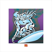 Pyramid Silver Surfer Marvel Comics Kunstdruck 40x40cm | Yourdecoration.de