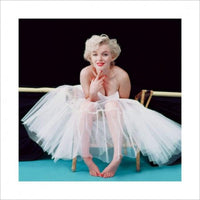 Pyramid Marilyn Monroe Ballerina Colour Kunstdruck 40x40cm | Yourdecoration.de
