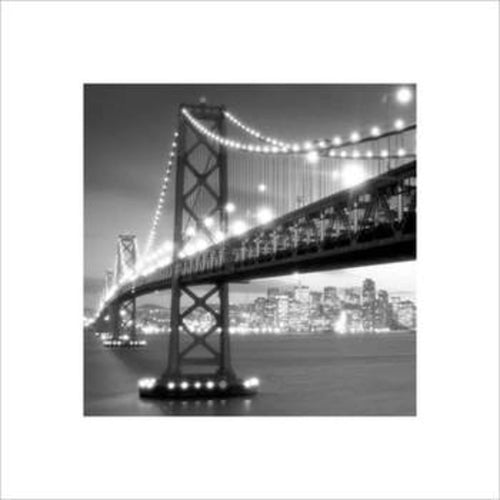 Pyramid San Francisco Kunstdruck 40x40cm | Yourdecoration.de