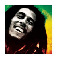 Pyramid Bob Marley Paint Kunstdruck 40x40cm | Yourdecoration.de