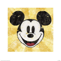 Pyramid Mickey Mouse Squeaky Chic Kunstdruck 40x40cm | Yourdecoration.de