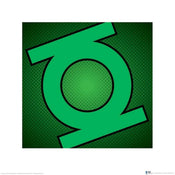 Pyramid DC Comics Green Lantern Symbol Kunstdruck 40x40cm | Yourdecoration.de