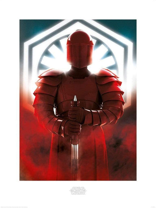 Pyramid Star Wars The Last Jedi Elite Guard Defend Kunstdruck 60x80cm | Yourdecoration.de