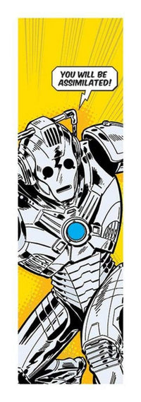 Pyramid Doctor Who Comic Cyberman Kunstdruck 33x95cm | Yourdecoration.de