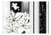 Fototapete - Crying Lilies in White - Vliestapete