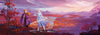 Komar Frozen Panorama Fototapete 368x127cm 4-delig | Yourdecoration.de