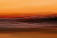 Wizard+Genius Orange Fog Vlies Fototapete 384x260cm 8-bahnen | Yourdecoration.de