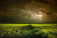 Wizard+Genius Lightning and Thunder Vlies Fototapete 384x260cm 8-bahnen | Yourdecoration.de