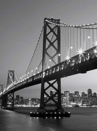 Wizard+Genius San Francisco Skyline Vlies Fototapete 192x260cm 4-bahnen | Yourdecoration.de