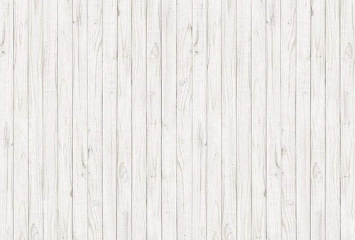 Wizard+Genius White Wooden Wall Vlies Fototapete 384x260cm 8-bahnen | Yourdecoration.de