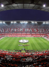 Wizard+Genius FC Bayern München Stadion Choreo Vlies Fototapete 192x260cm 4-bahnen | Yourdecoration.de