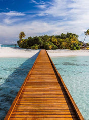 Wizard+Genius Way to Paradise Vlies Fototapete 192x260cm 4-bahnen | Yourdecoration.de