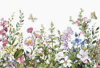 Wizard+Genius Summer Flowers Vlies Fototapete 384x260cm 8-bahnen | Yourdecoration.de