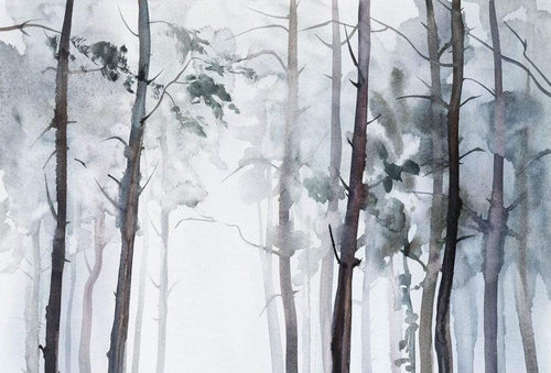 Wizard+Genius Watercolour Forest Vlies Fototapete 384x260cm 8-bahnen | Yourdecoration.de