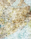 Komar Mix Map Vlies Fototapete 200x250cm 2-bahnen | Yourdecoration.de