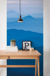 Komar Blue Mountain Vlies Fototapete 100x250cm 1-bahn Sfeer | Yourdecoration.de