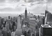 Komar NYC Black and White Fototapete 368x254cm | Yourdecoration.de