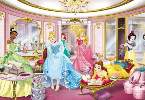 Komar Disney Princess Mirror Fototapete 368x254cm 8-delig | Yourdecoration.de