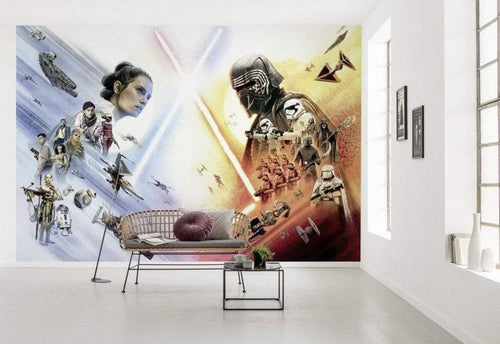 Komar Star Wars EP9 Movie Poster Wide Fototapete 368x254cm 8-delig Interieur | Yourdecoration.de