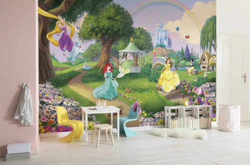 Komar Disney Princess Rainbow Fototapete 368x254cm | Yourdecoration.de