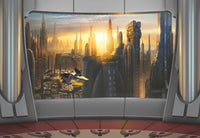 Komar Star Wars Coruscant View Fototapete 368x254cm | Yourdecoration.de