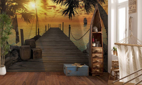 Komar Treasure Island Fototapete 368x254cm | Yourdecoration.de