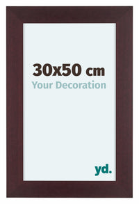 Dover Holz Bilderrahmen 30x50cm Mahagoni Vorne Messe | Yourdecoration.de