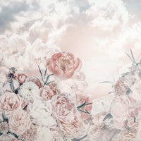 Komar Blossom Clouds Vlies Fototapete 250x250cm 5 bahnen | Yourdecoration.de