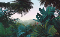 Komar Jungle Morning Vlies Fototapete 400x250cm 8 bahnen | Yourdecoration.de