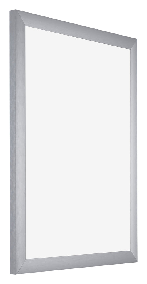Tucson Aluminium Bilderrahmen 24x30cm Silber Gebürstet Vorne Schrag | Yourdecoration.de