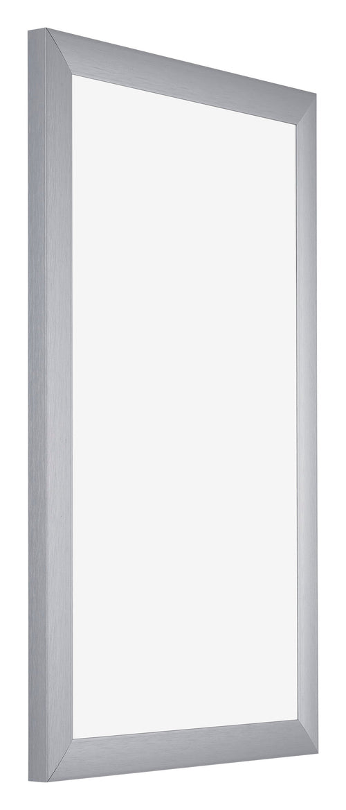 Tucson Aluminium Bilderrahmen 30x50cm Silber Gebürstet Vorne Schrag | Yourdecoration.de