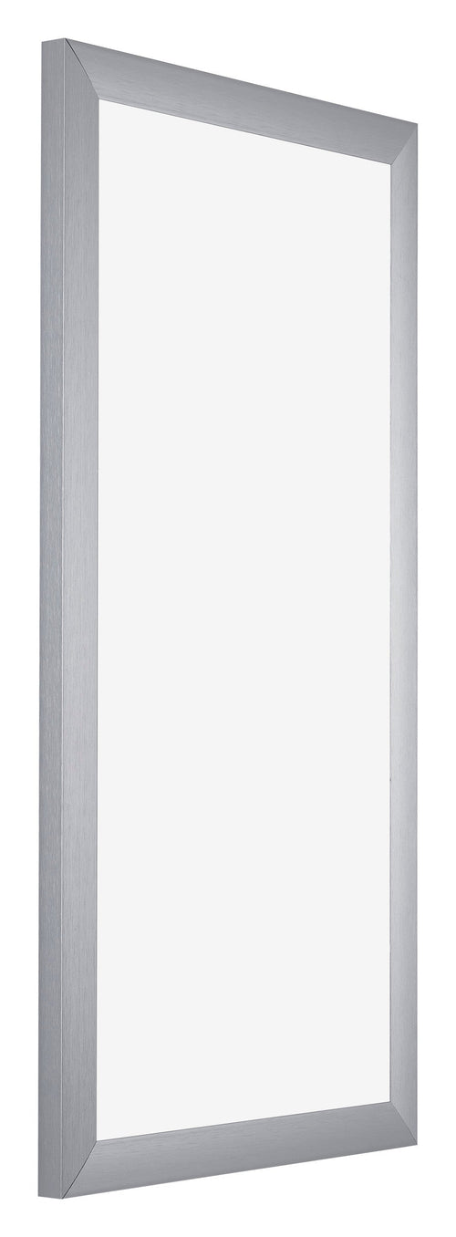 Tucson Aluminium Bilderrahmen 30x60cm Silber Gebürstet Vorne Schrag | Yourdecoration.de
