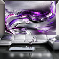 Fototapete - Purple Swirls - Vliestapete