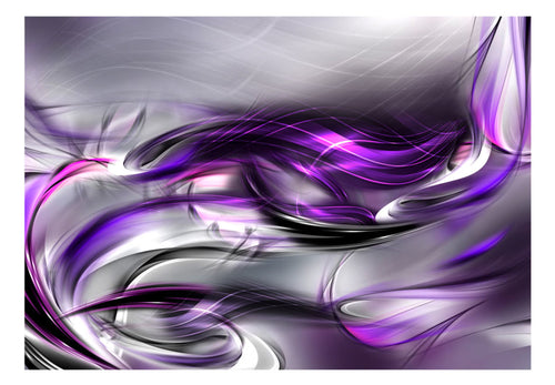 Fototapete - Purple Swirls - Vliestapete