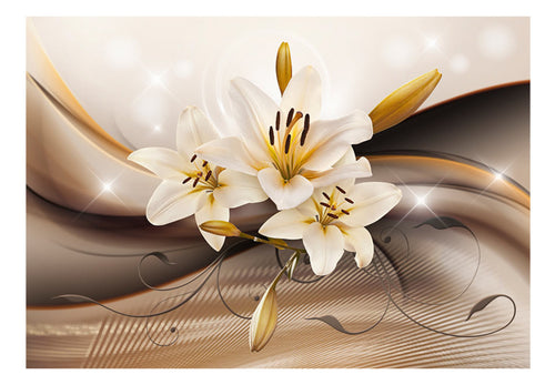 Fototapete - Golden Lily - Vliestapete