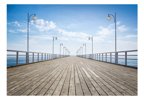 Fototapete - On the Pier - Vliestapete