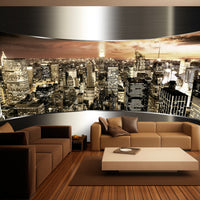 Fototapete - Panorama of New York City - Vliestapete