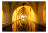 Fototapete - The Golden Corridor - Vliestapete