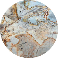 Komar Marble Sphere Vlies Fototapete 125x125cm Rund | Yourdecoration.de
